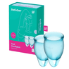 Copa Menstrual Satisfyer 2 Unidades (15 y 20 ml) Feel Confident